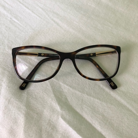D&G Tortoise Shell Eyeglass Frames - Picture 3 of 8